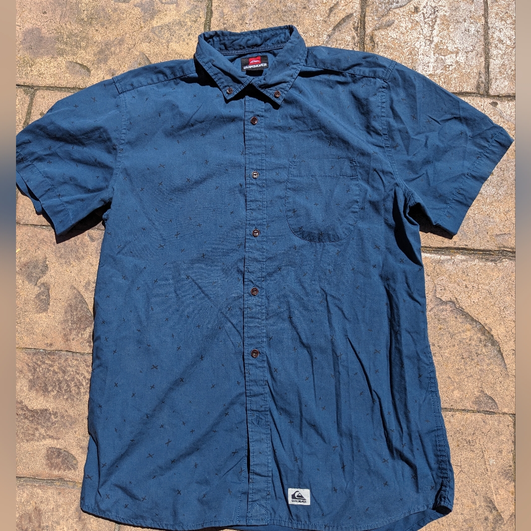 Quicksilver Button Down